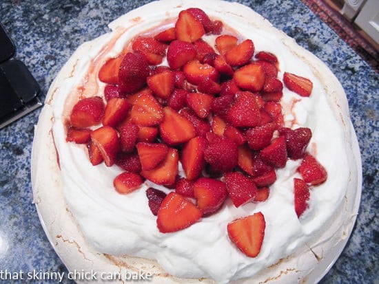 Strawberry Pavlova