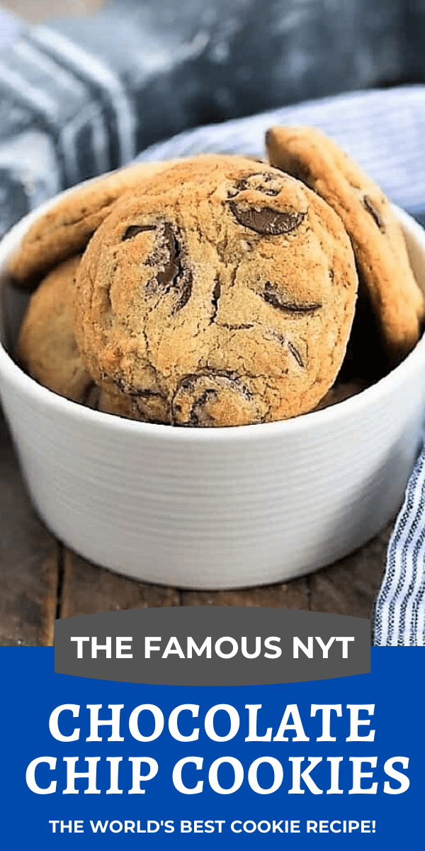 The best chocolate chip cookie recipe photo and text collage