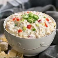 Sour Cream Corn Dip - A strange combo, but EVERYONE wants the recipe!