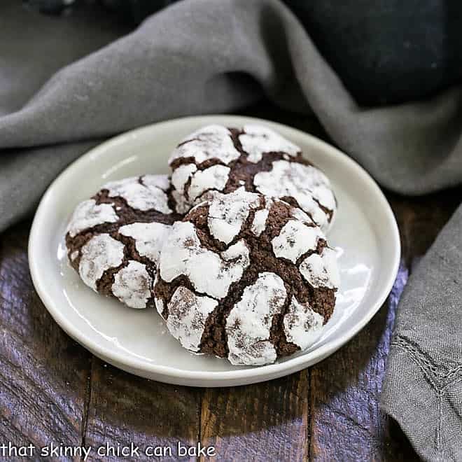 Chocolate Earthquake Cookies - Rich & Fudgy! - That Skinny Chick Can Bake