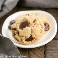 Chocolate Chip Cookies from Just Desserts | A massive amount of chocolate in each and every fabulous cookie!!!