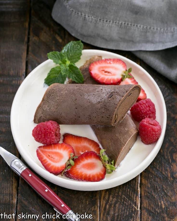 Frozen Chocolate Crêpes Recipe