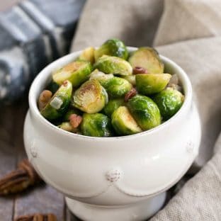 Easy Sauteed Brussels Sprouts