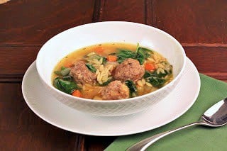 Italian Wedding Soup | That Skinny Chick Can Bake