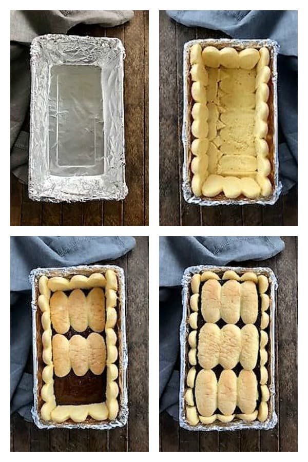 Process shots for Chocolate Mousse Cake