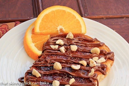 Nutella Tartine | A fabulous snack with a French twist!