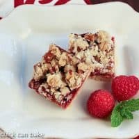 Raspberry Streusel Bars | a delectable Cook's Illustrated recipe
