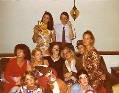 High school Halloween party 1978