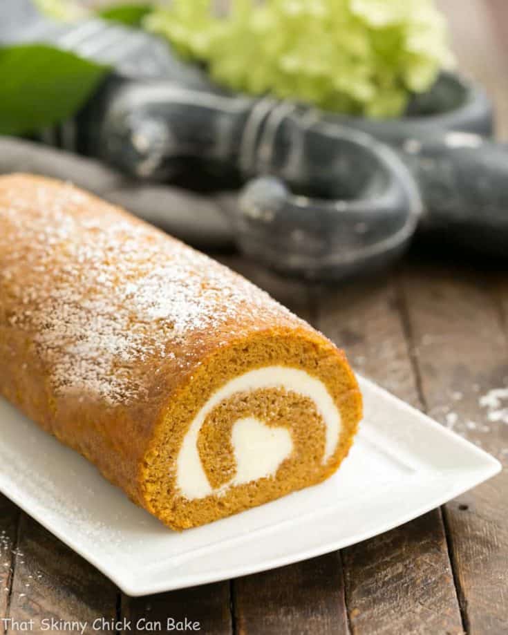 Old Fashioned Pumpkin Roll - With a cream cheese filling, this classic fall treat always gets rave reviews!