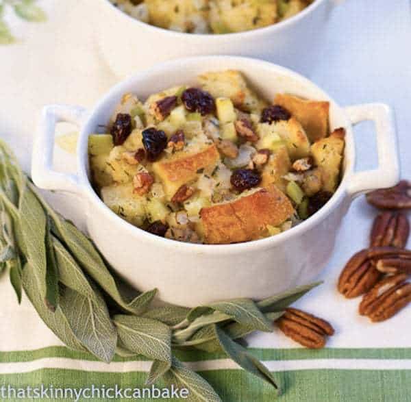 Sausage Dried Cherry Pecan Stuffing | Shake up your holiday stuffing!