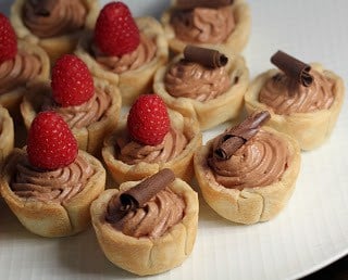 Mini French Silk Pies