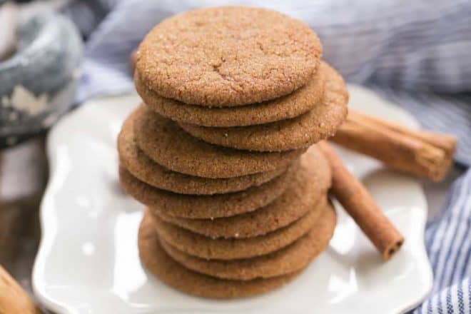 Holiday Ginger Crisps | a cherished recipe from my grandmother, Anabelle