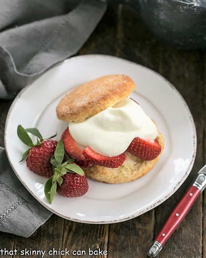 Strawberry Shortcake with White Chocolate Whipped Cream featured image.