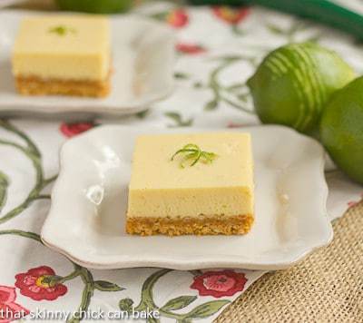 Key Lime Pie Bars with Coconut Crust