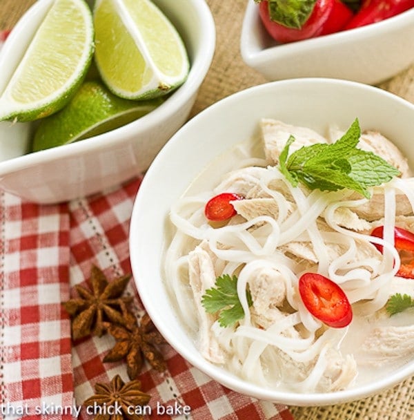 Spicy Vietnamese Chicken Noodle Soup
