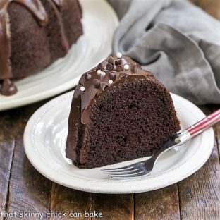 Chocolate Sour Cream Bundt Cake featured image