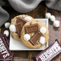 S'mookies AKA Gooey S'mores Cookies featured image