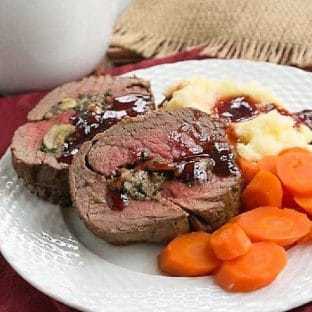 Beef Tenderloin with Gorgonzola Sauce featured image