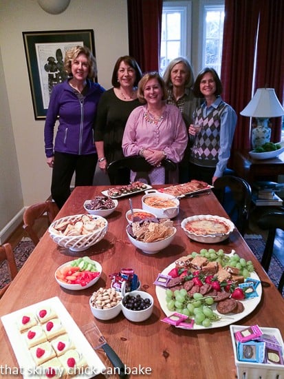 Book Club Spread with my friends.