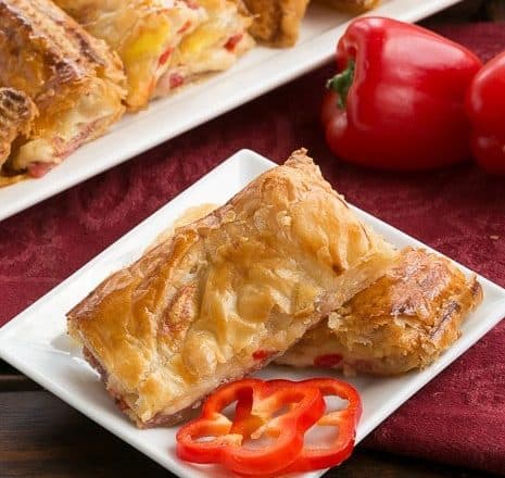 Puff Pastry Antipasto Squares