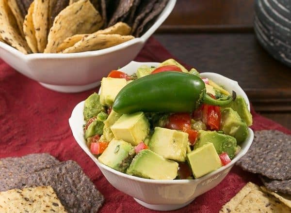Guacamole with Tomatoes and Bell Peppers | Dorie Greenspan's recipe