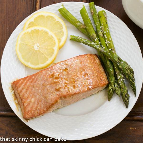 Grilled Cedar Plank Salmon | Salmon Recipe | That Skinny Chick Can Bake