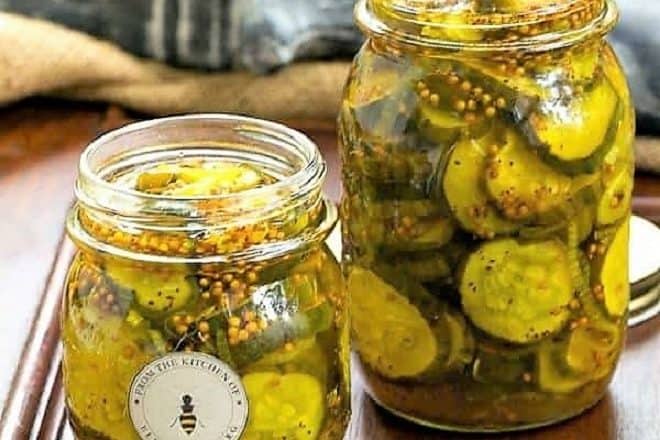 Easy refrigerator bread and butter pickles