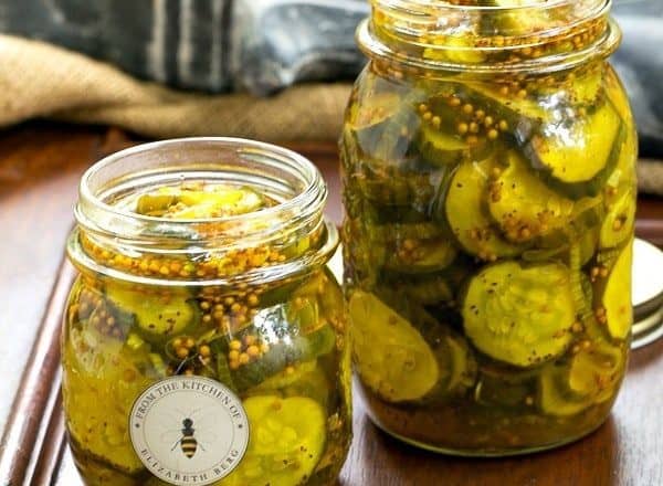 Easy Bread and Butter Pickles - Easy refrigerator pickles just like my mom used to make!