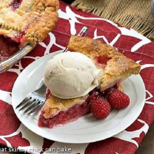 Lattice Topped Raspberry Pie featured image