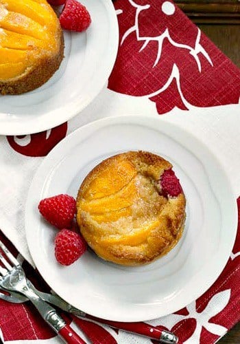 Oven Roasted Peach Cakes - A terrific, adaptable dessert featuring stone fruit! Oven Roasted Peach Cakes - A terrific, adaptable dessert featuring stone fruit!
