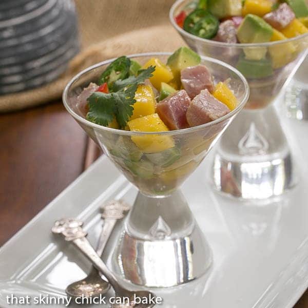 Tuna and Mango Ceviche