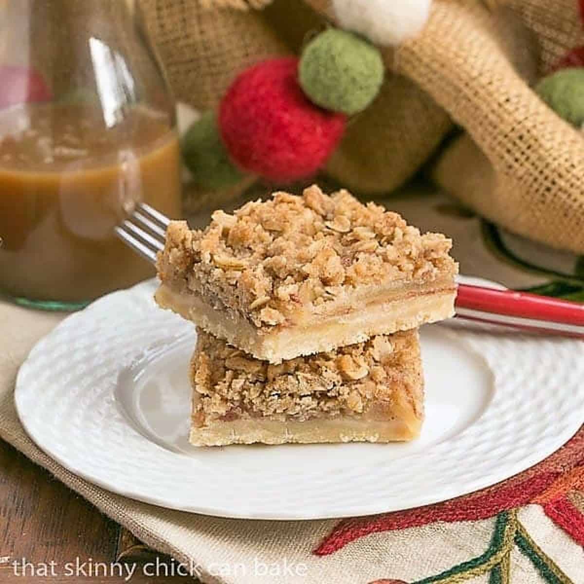 Apple Crisp Bars - My Baking Addiction