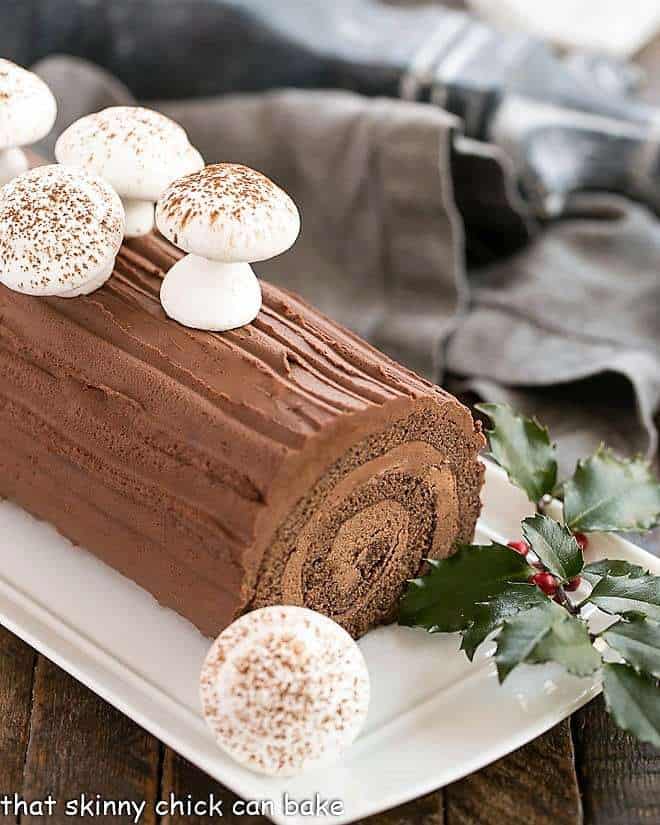 Chocolate & Salted Caramel Mini Yule Logs - Our recipe with photos -  Meilleur du Chef