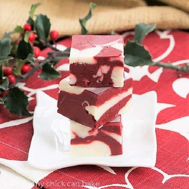 Easy Red Velvet Fudge 