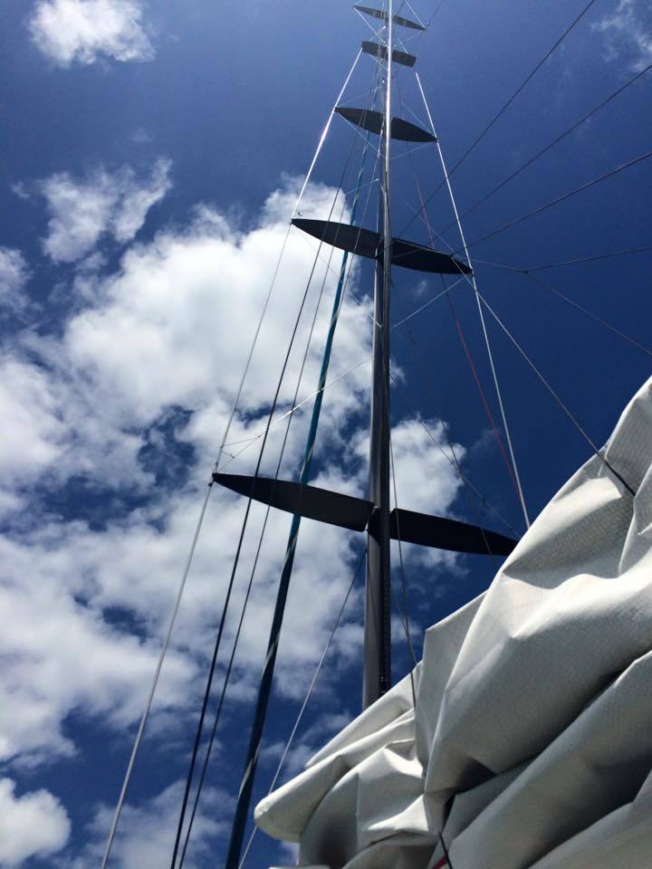 Sailing on the America's Cup Yacht