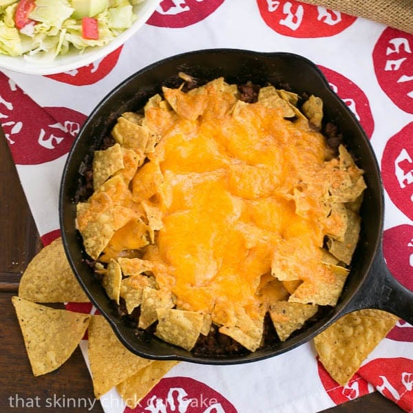 Easy Retro Skillet Taco Pie 