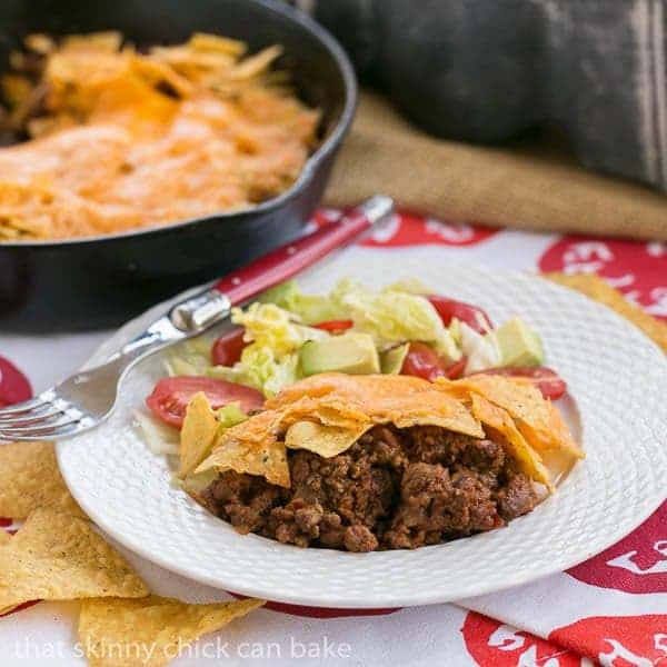 Easy Retro Skillet Taco Pie