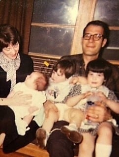 Family photo to celebrate my mom 3 sisters with parents