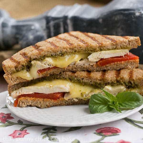 Chicken Pesto Grilled Cheese | An over the top grilled cheese sandwich