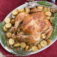 Classic Roast Chicken | #WeekdaySupper Sheetpan Supper with chicken and mustardy potatoes