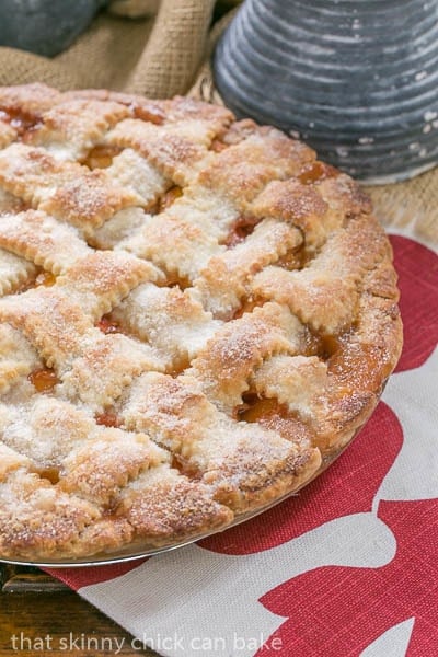 Classic Peach Pie