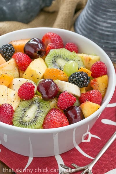 Honey Lime Fruit Salad 