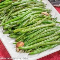 Asian Green Beans | An easy, irresistibe side dish