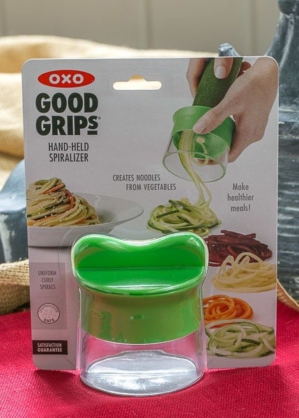 OXO hand spiralizer.