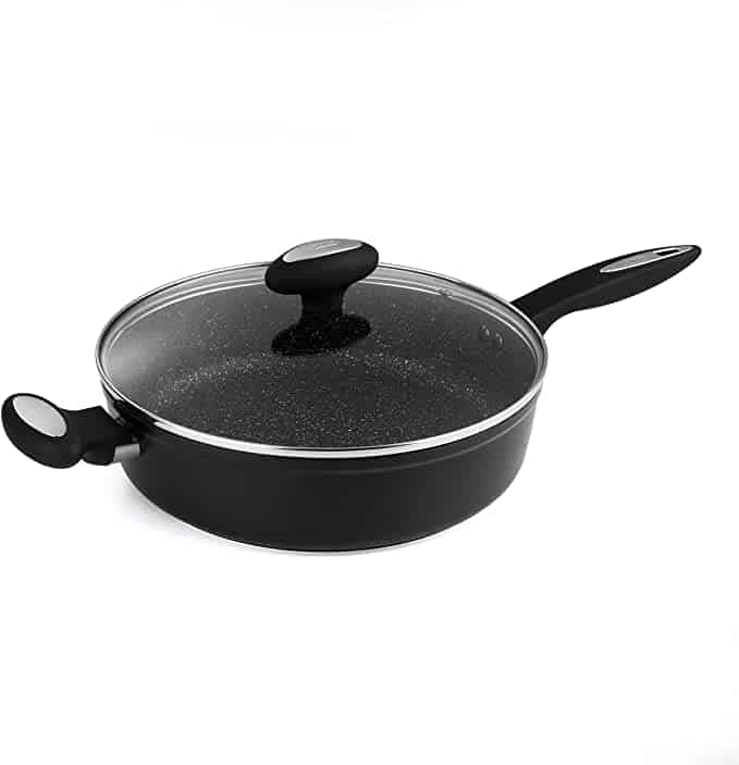 Nonstick Saute Pan with Lid