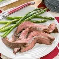 Easy Grilled Flank Steak - Marinate with pantry ingredients overnight, then toss on the grill for a terrific entree
