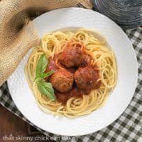 Overhead view of Classic Italian Meat Sauce featured image