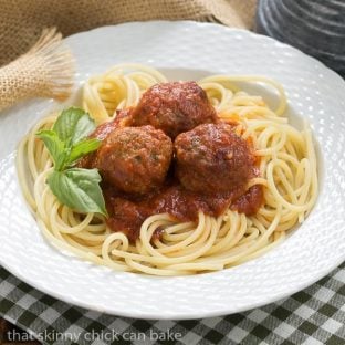 Spaghetti with Sunday Gravy | Slowly simmered Sunday gravy made the Italian way!