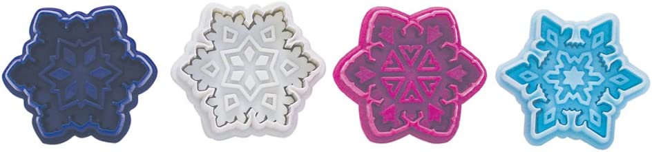 4-inch Snowflake Cookie Cutters
