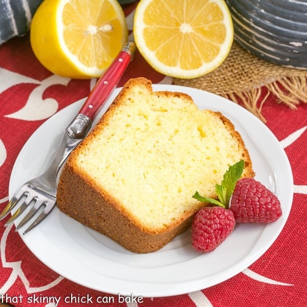 Greek Lemon Cake - A double dose of lemon plus Greek yogurt make for a lovely cake!